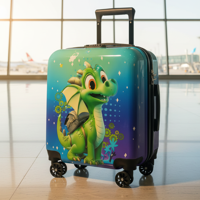Dragon Kids Suitcase - Airport